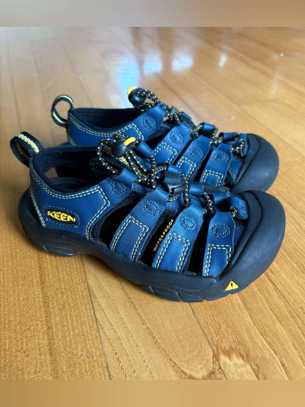 Keen Newport H2 Hiking Sandals Toddler Boys Water Sport Blue Shoes Kids Sz 11